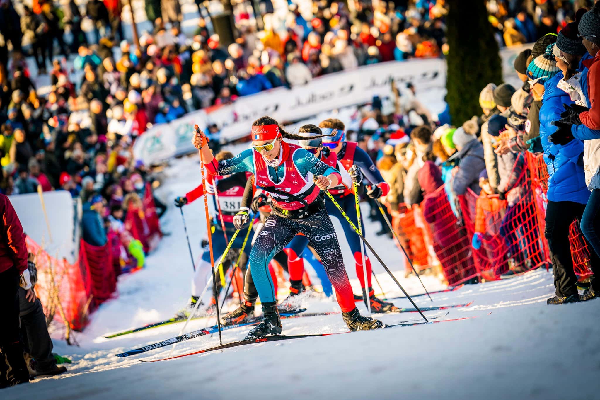 La Transju - Course de ski de fond skating Montée de l'opticien