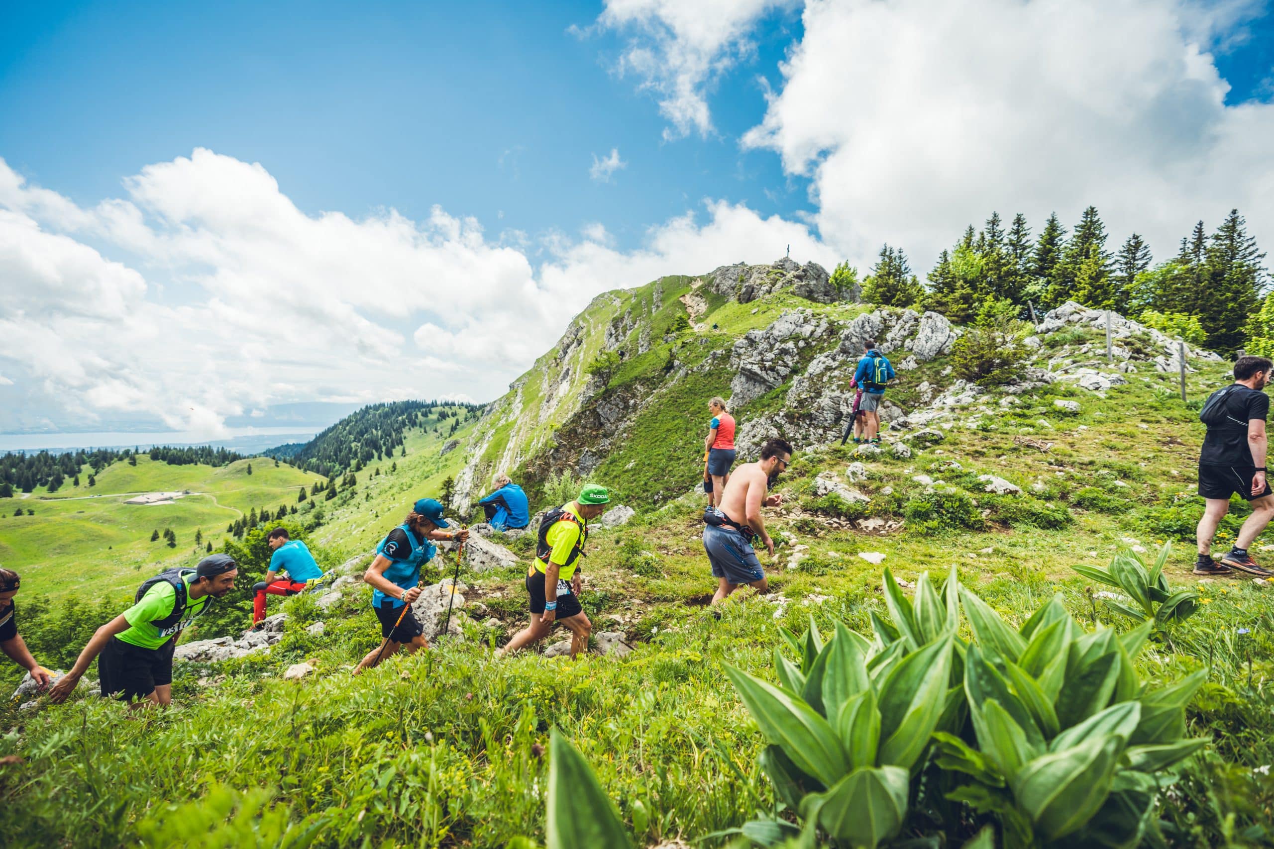 Le Trail de la Transju dans les Montagnes du Jura