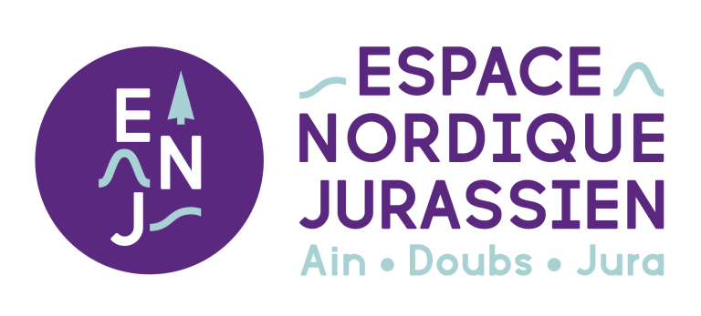 logo Espace Nordique Jurassien Partenaire de la Transju