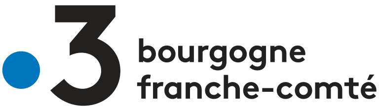 Logo France 3 Bourgogne Franche-Comté Partner of La Transju