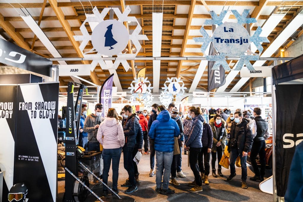 Le salon du nordique de la course de ski de fond La Transjurassienne