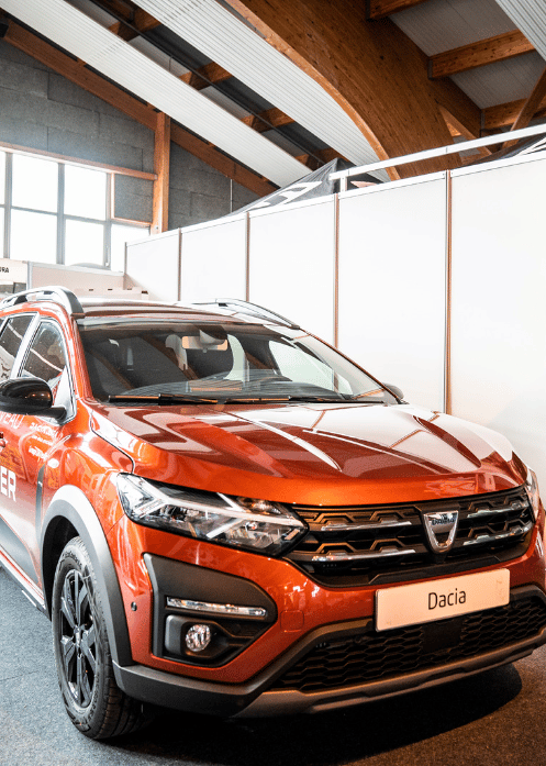 Dacia partner of the Transjurassienne cross-country ski race