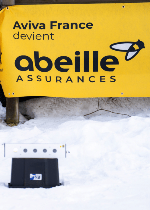 Abeille Assurances Morez partner of the cross-country ski race La Transju