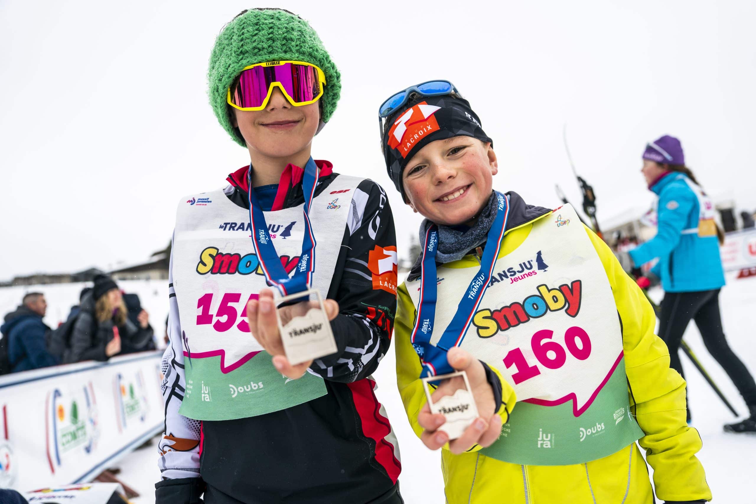 La Transju Jeunes 2023 course des ski de fond pour enfants