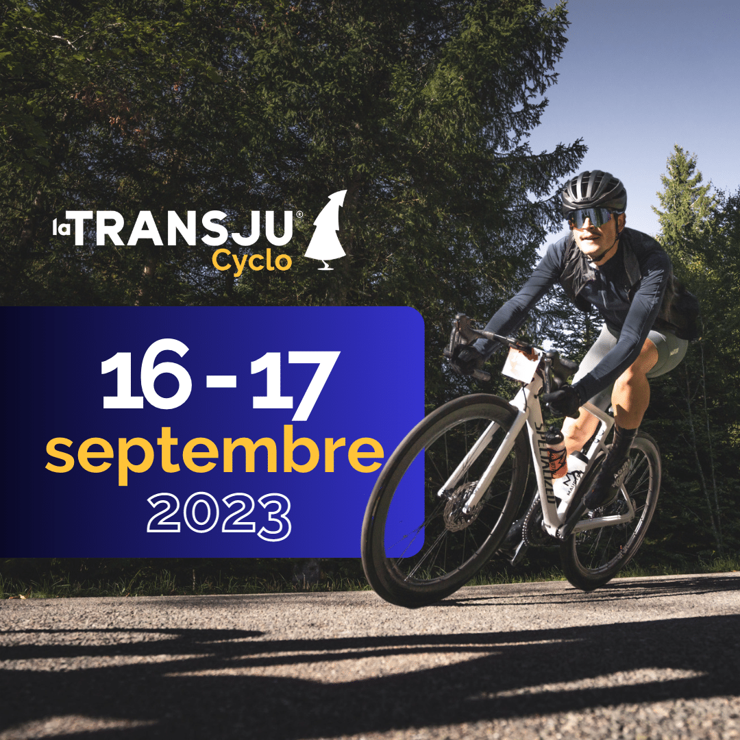 The Transju&#039; Cyclo bike race in the Jura in September