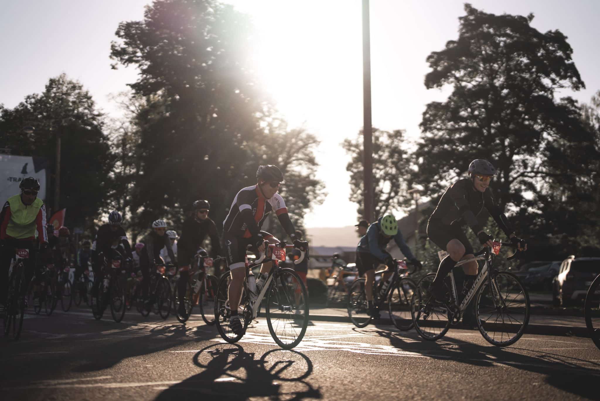 The Transju Cyclo bike races in the Jura