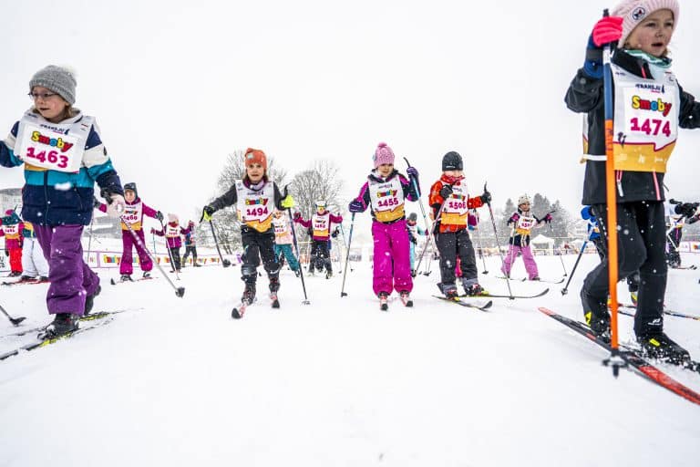 The Transju&#039;Jeunes, children at the start.