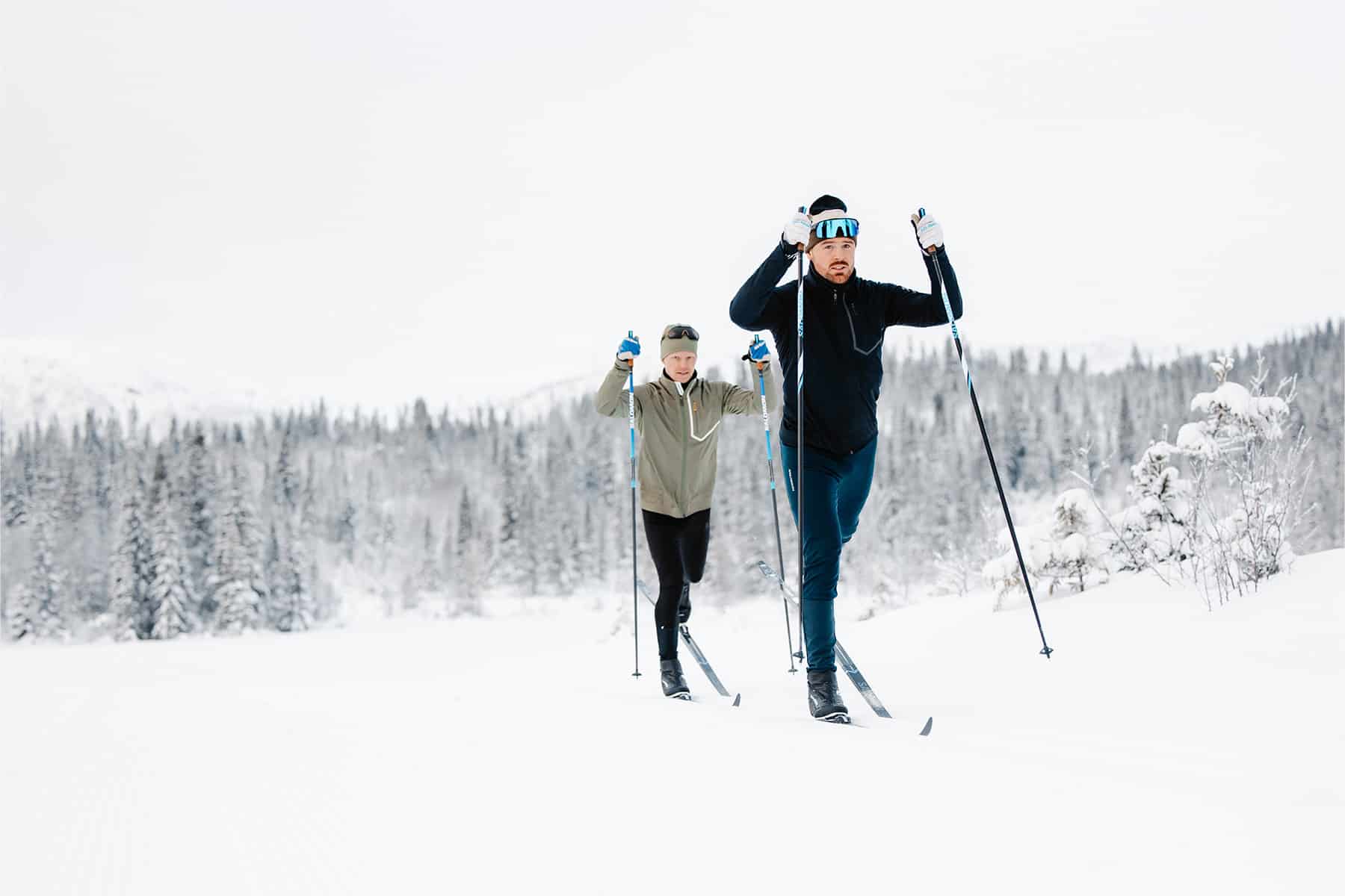 ski de fond matériel Salomon