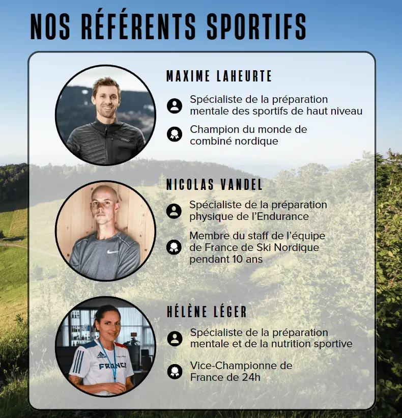 référents sportifs Shantha Coaching