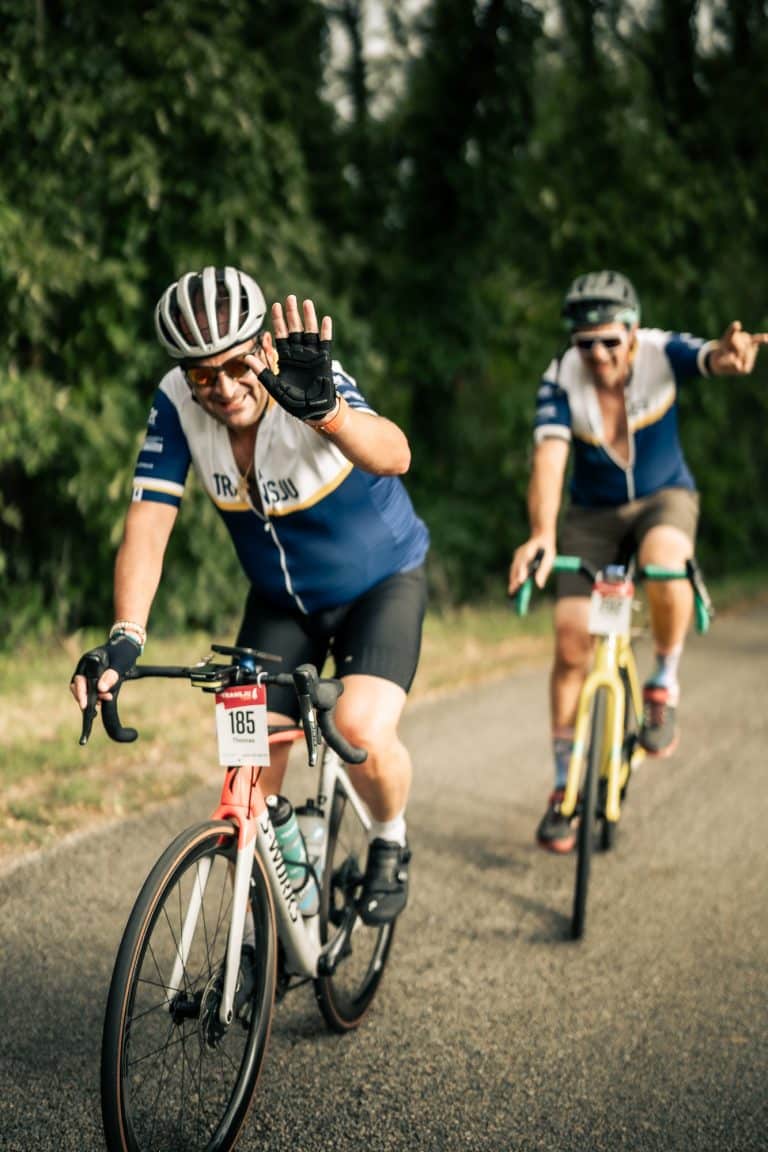 Transju&#039;Cyclo participants&#039; greetings