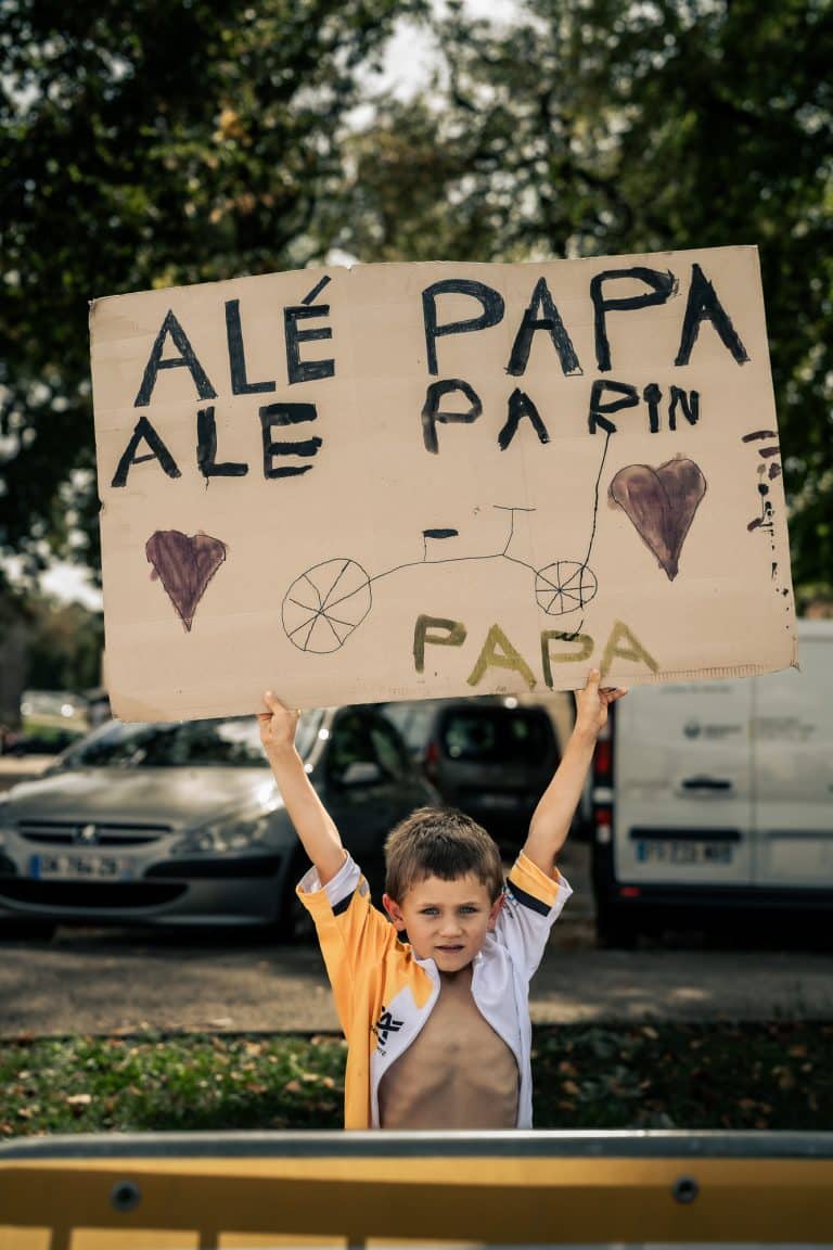 Transju'Cyclo enfant supporter